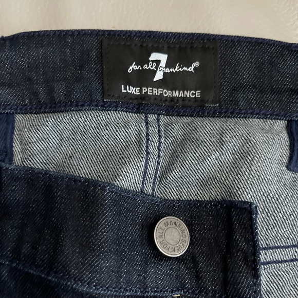 NWT - 7 For All Mankind Men’s Luxe Performance Relaxed Straight Jeans - Size 38 - Picture 4 of 9
